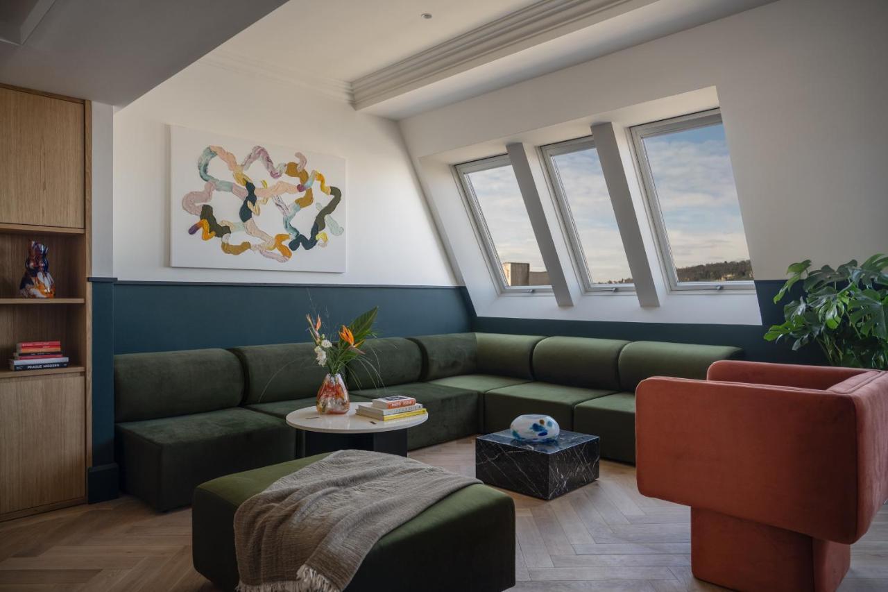 Almanac X Alcron Prague Hotel Exterior photo The interior of a duplex apartment at The Standard East Village