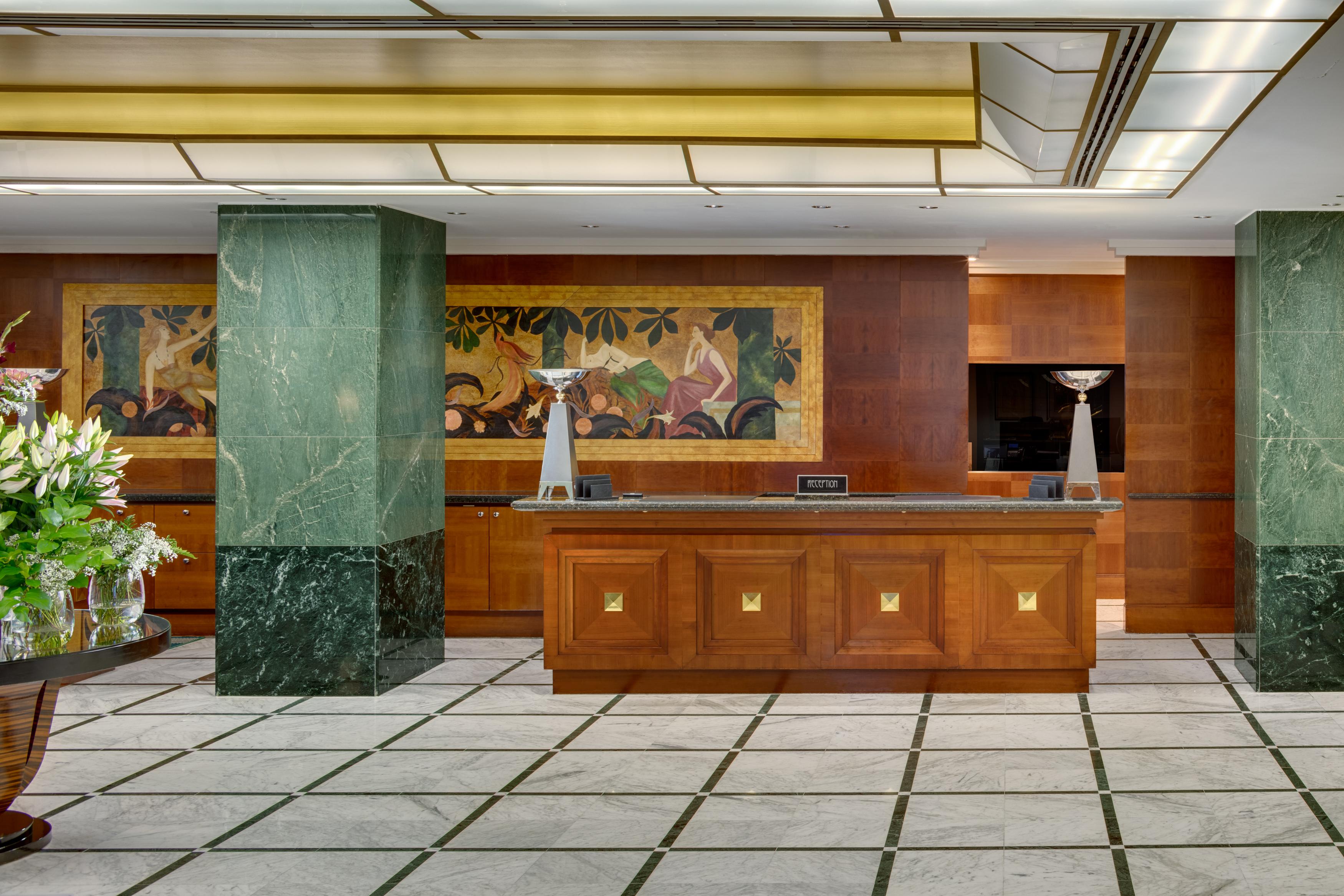 Almanac X Alcron Prague Hotel Exterior photo The lobby of the hotel