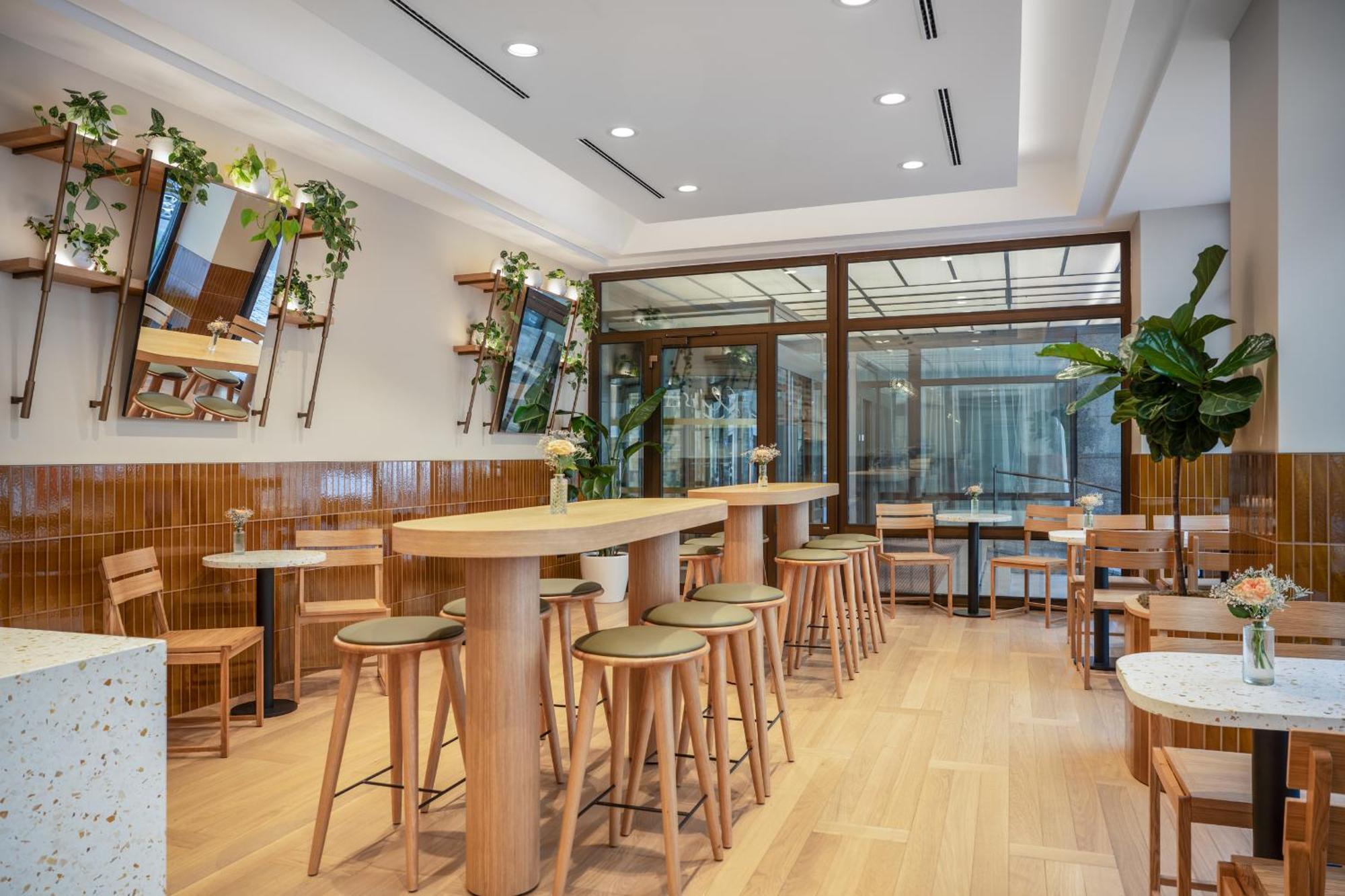 Almanac X Alcron Prague Hotel Exterior photo The interior of a Starbucks Reserve store in Seattle, Washington
