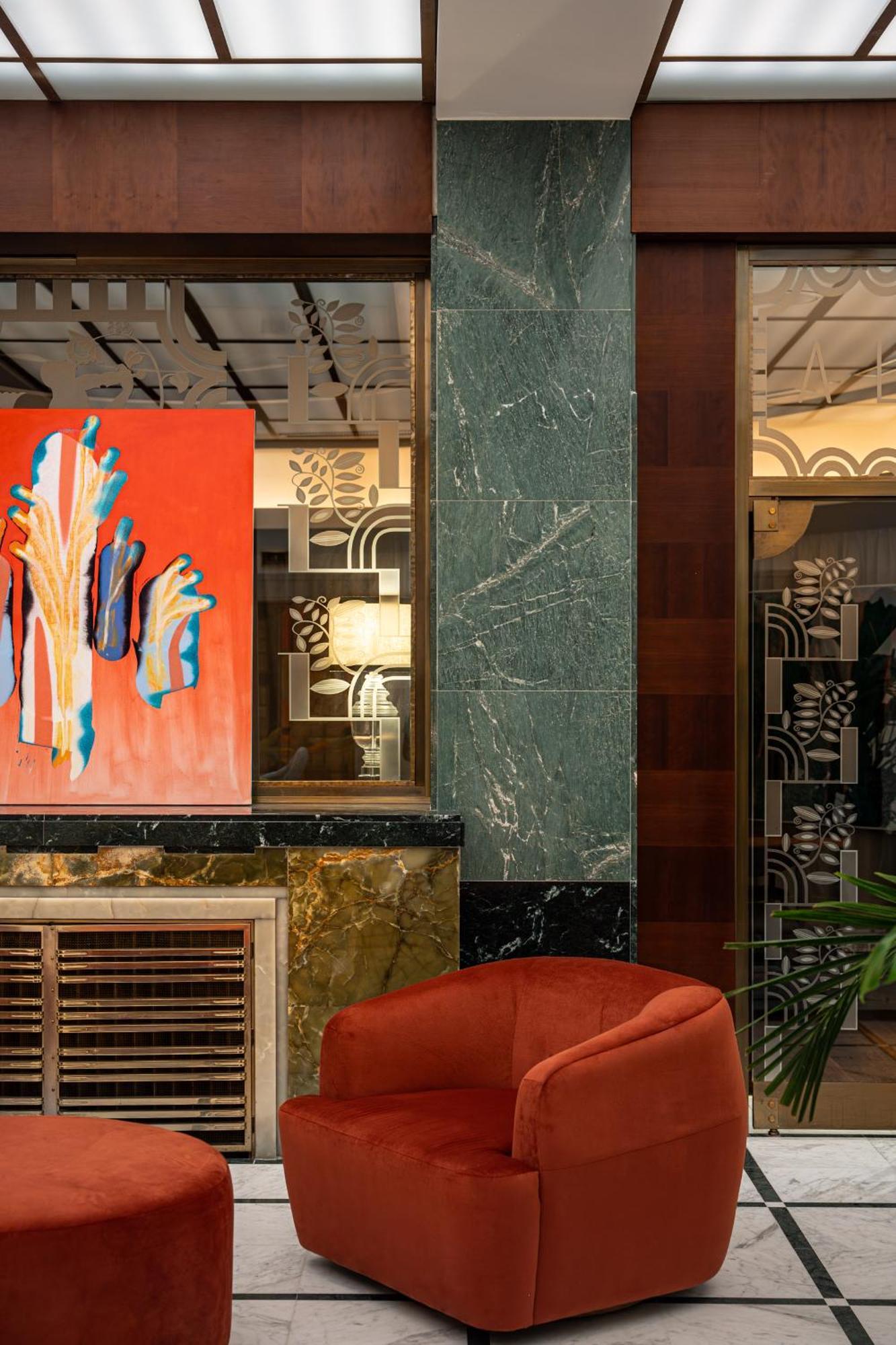 Almanac X Alcron Prague Hotel Exterior photo Lobby